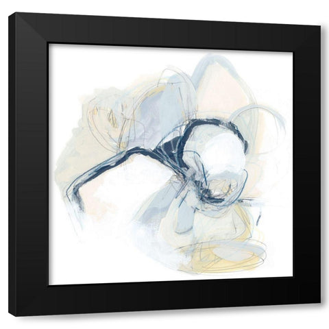 Ciudad II Black Modern Wood Framed Art Print by Vess, June Erica