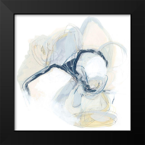 Ciudad II Black Modern Wood Framed Art Print by Vess, June Erica