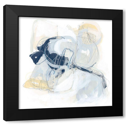 Ciudad III Black Modern Wood Framed Art Print by Vess, June Erica