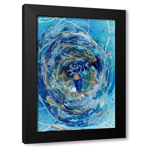 Waterspout I Black Modern Wood Framed Art Print by Ludwig, Alicia