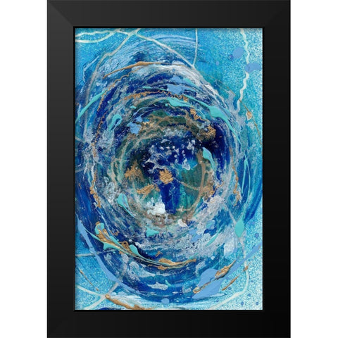 Waterspout I Black Modern Wood Framed Art Print by Ludwig, Alicia