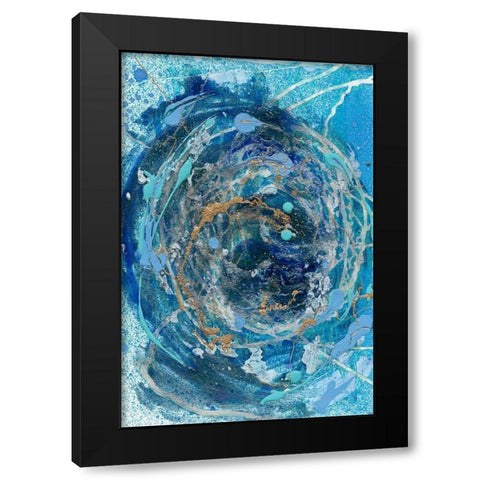 Waterspout II Black Modern Wood Framed Art Print with Double Matting by Ludwig, Alicia