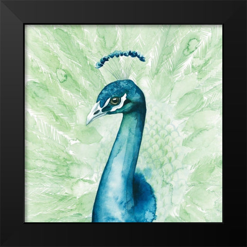 Lucent Plume II Black Modern Wood Framed Art Print by Popp, Grace