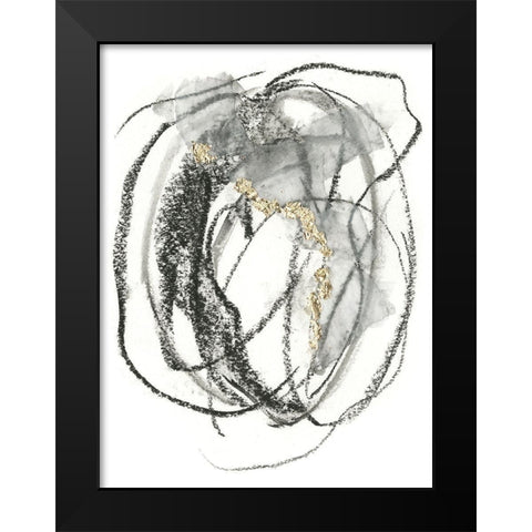 La Valses I Black Modern Wood Framed Art Print by Borges, Victoria