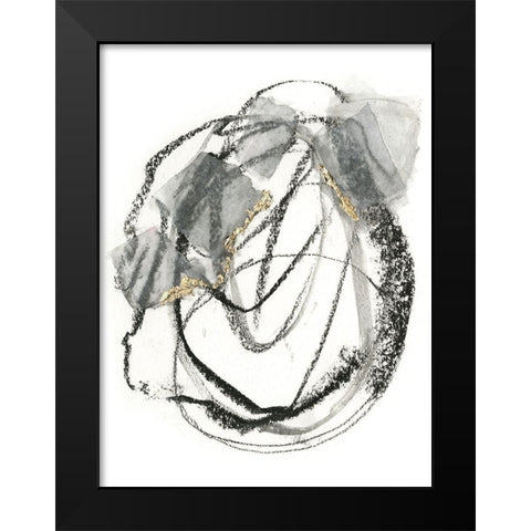 La Valses II Black Modern Wood Framed Art Print by Borges, Victoria