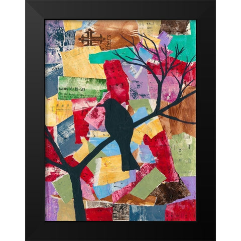 Shadow of Light II Black Modern Wood Framed Art Print by Moore, Regina