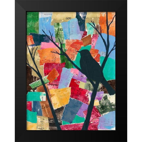 Shadow of Light III Black Modern Wood Framed Art Print by Moore, Regina