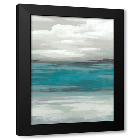 Storm Front I Black Modern Wood Framed Art Print with Double Matting by Vess, June Erica