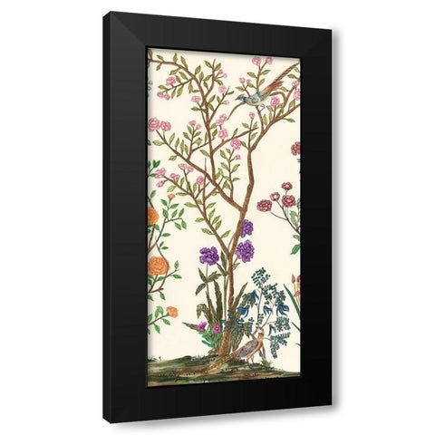 Traditional Chinoiserie II Black Modern Wood Framed Art Print by Wang, Melissa