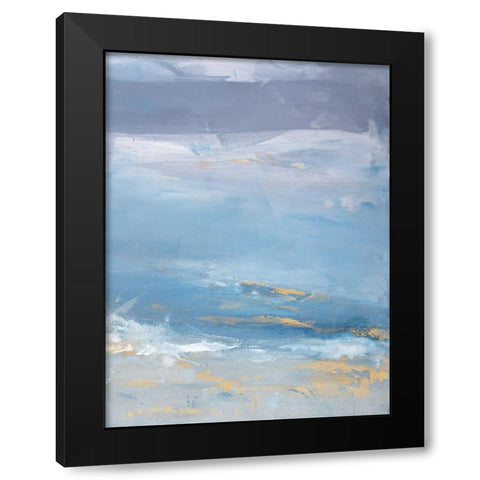 Just Before Dusk II Black Modern Wood Framed Art Print with Double Matting by Contacessi, Julia