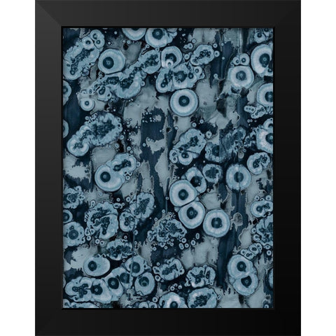 Affix I Black Modern Wood Framed Art Print by Guthrie, Jenna