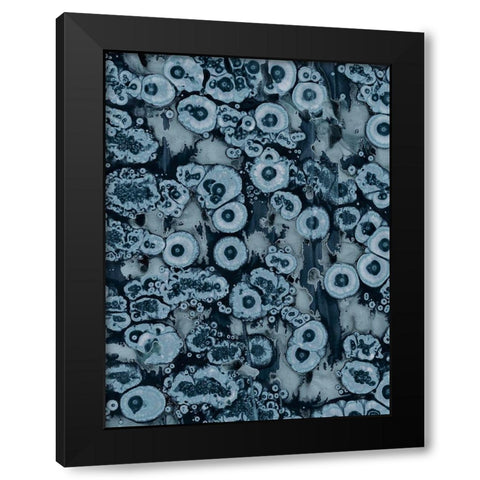 Affix II Black Modern Wood Framed Art Print by Guthrie, Jenna