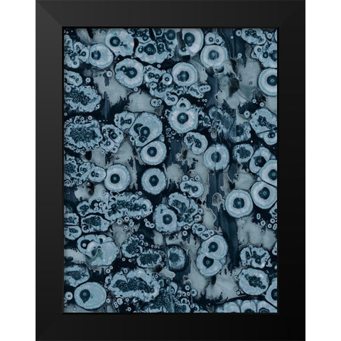 Affix II Black Modern Wood Framed Art Print by Guthrie, Jenna