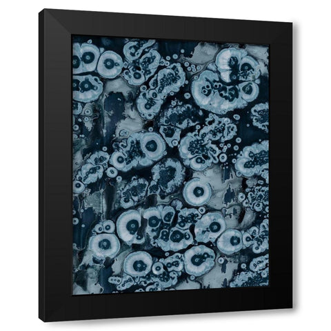 Affix IV Black Modern Wood Framed Art Print by Guthrie, Jenna