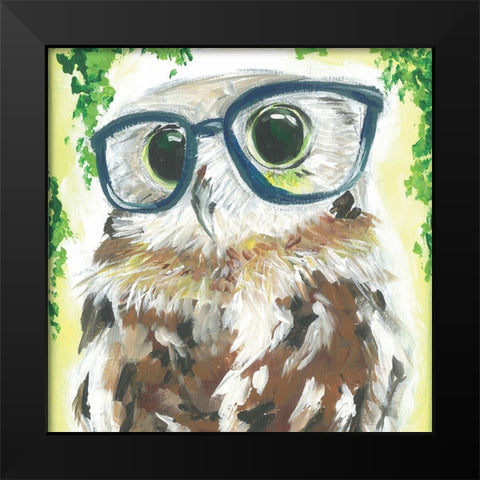 Dapper Animal VI Black Modern Wood Framed Art Print by Rutledge, Jennifer