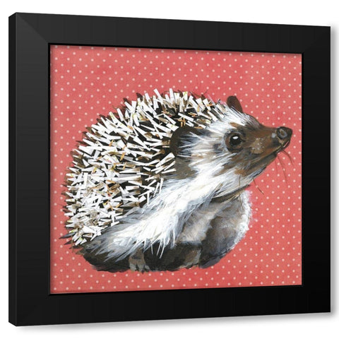 Animal Baby I Black Modern Wood Framed Art Print by Rutledge, Jennifer
