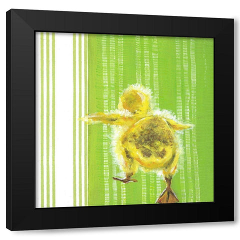 Animal Baby IV Black Modern Wood Framed Art Print with Double Matting by Rutledge, Jennifer