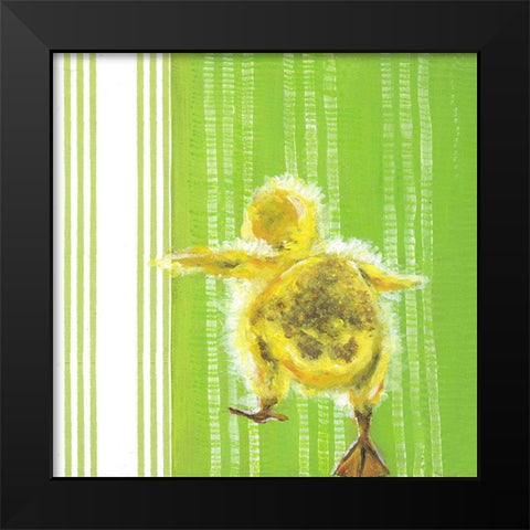 Animal Baby IV Black Modern Wood Framed Art Print by Rutledge, Jennifer