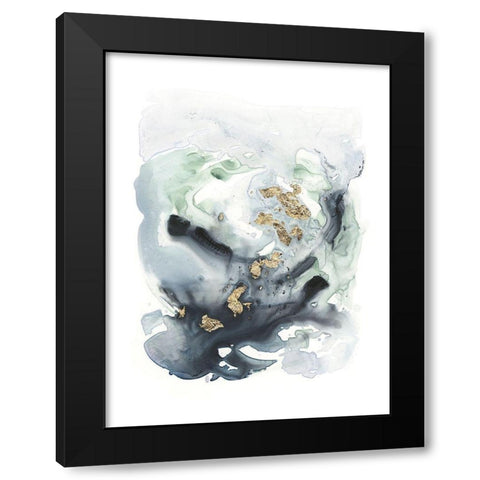 Archipelago I Black Modern Wood Framed Art Print by Borges, Victoria