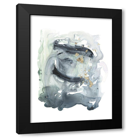 Archipelago II Black Modern Wood Framed Art Print by Borges, Victoria