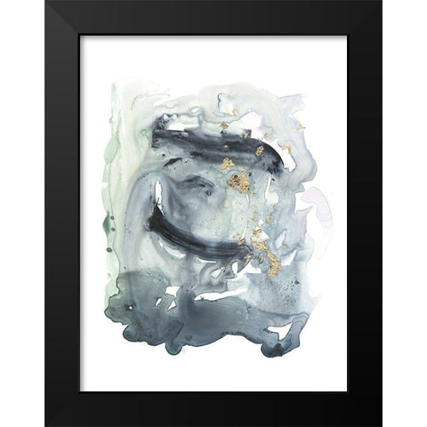 Archipelago II Black Modern Wood Framed Art Print by Borges, Victoria