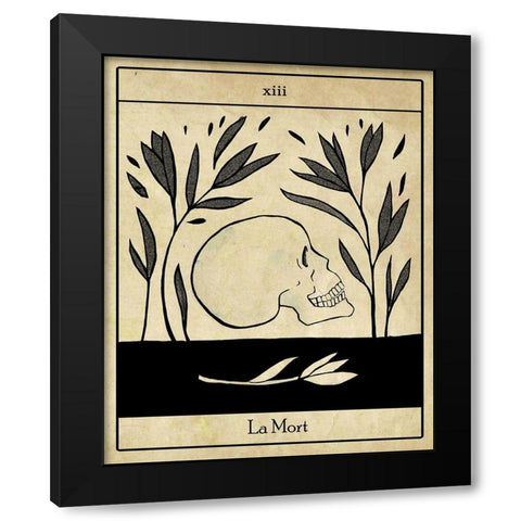 All Hallows Eve II Black Modern Wood Framed Art Print by Scarvey, Emma