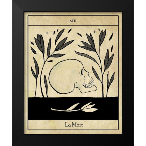 All Hallows Eve II Black Modern Wood Framed Art Print by Scarvey, Emma