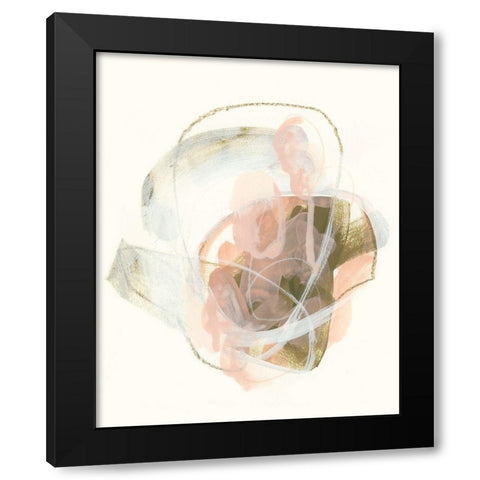 Hyacinth Gesture I Black Modern Wood Framed Art Print with Double Matting by Vess, June Erica