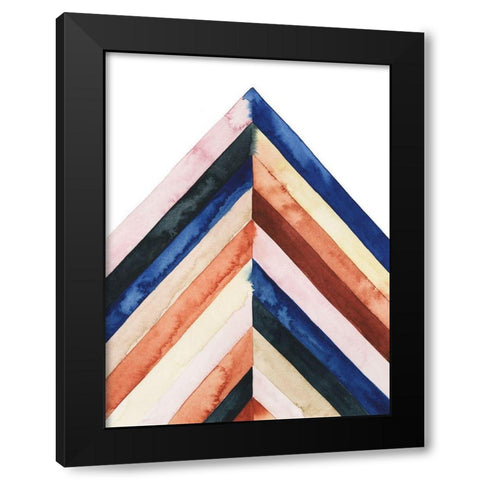 Desert Layers II Black Modern Wood Framed Art Print by Popp, Grace