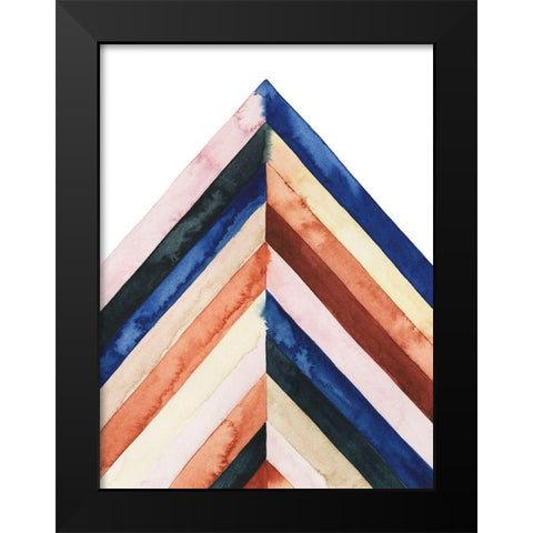 Desert Layers II Black Modern Wood Framed Art Print by Popp, Grace
