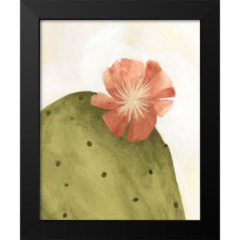 Arid Bloom II Black Modern Wood Framed Art Print by Scarvey, Emma