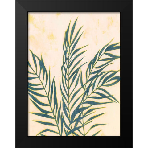 Sunset Fronds I Black Modern Wood Framed Art Print by Popp, Grace