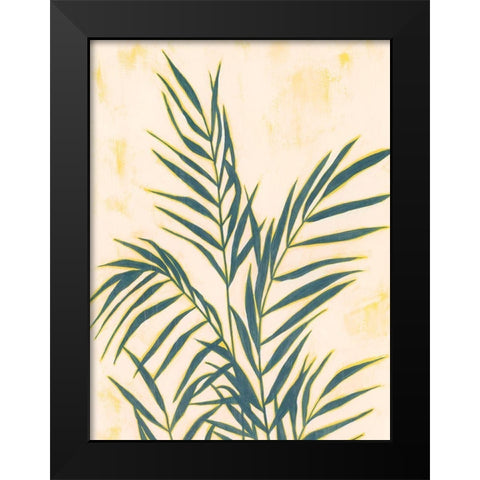 Sunset Fronds II Black Modern Wood Framed Art Print by Popp, Grace