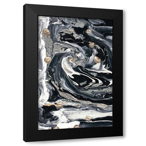 Ebony and Ivory I Black Modern Wood Framed Art Print by Ludwig, Alicia