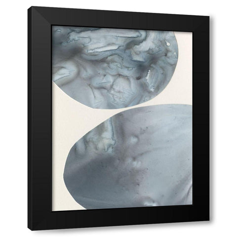 Gravitate I Black Modern Wood Framed Art Print by Borges, Victoria