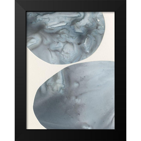 Gravitate I Black Modern Wood Framed Art Print by Borges, Victoria