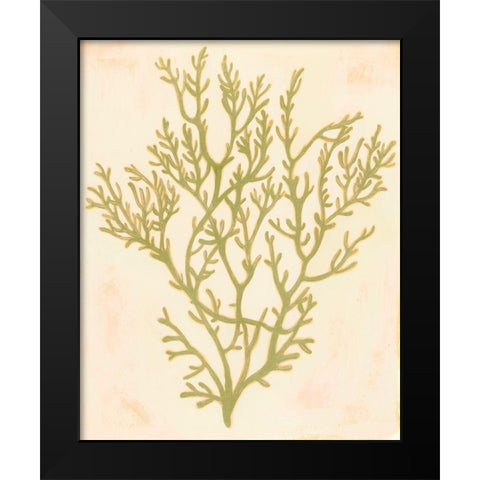 Deep Sea Coral I Black Modern Wood Framed Art Print by Popp, Grace