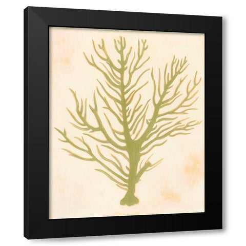 Deep Sea Coral II Black Modern Wood Framed Art Print by Popp, Grace