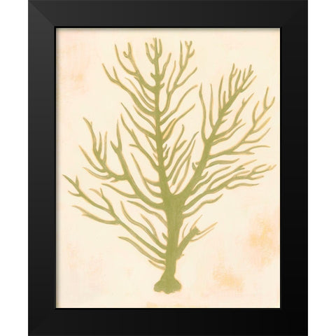 Deep Sea Coral II Black Modern Wood Framed Art Print by Popp, Grace