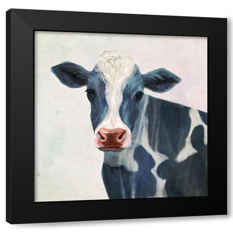 Over the Gate I Black Modern Wood Framed Art Print by Borges, Victoria