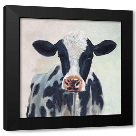 Over the Gate II Black Modern Wood Framed Art Print by Borges, Victoria