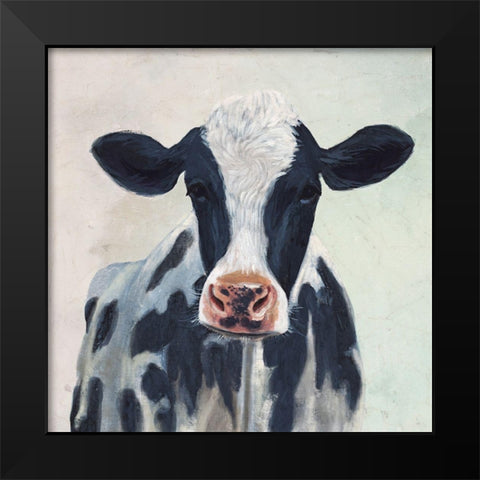 Over the Gate II Black Modern Wood Framed Art Print by Borges, Victoria