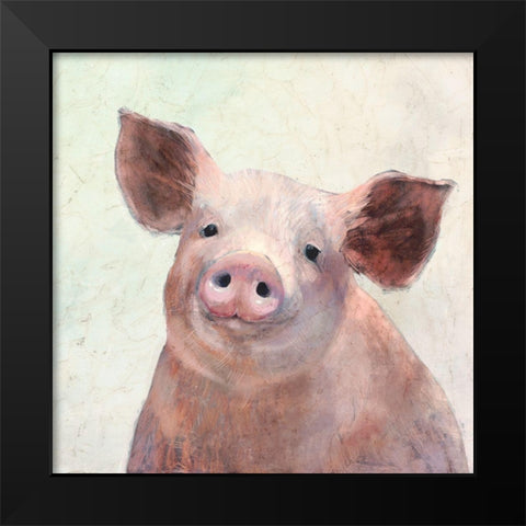 Over the Gate III Black Modern Wood Framed Art Print by Borges, Victoria