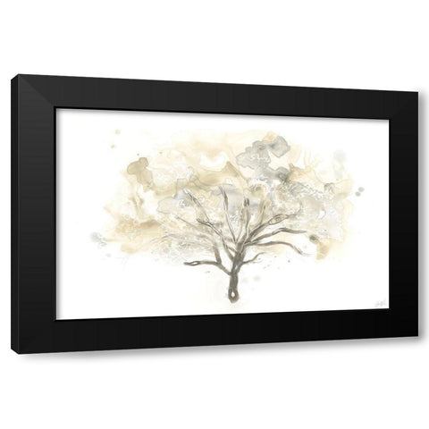 Neutral Arbor I Black Modern Wood Framed Art Print by Vess, June Erica