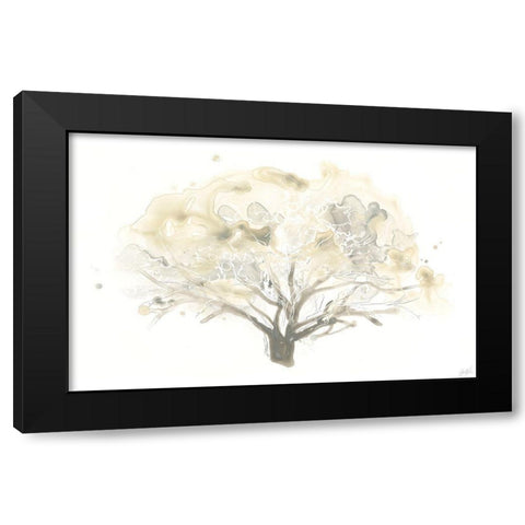 Neutral Arbor II Black Modern Wood Framed Art Print with Double Matting by Vess, June Erica