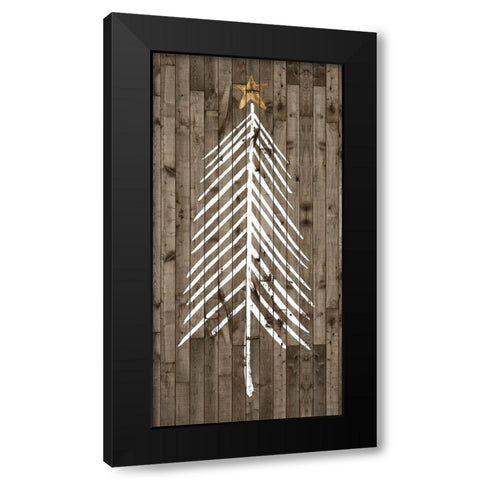 Wooded Whimsy I Black Modern Wood Framed Art Print by Popp, Grace
