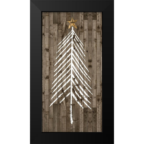 Wooded Whimsy I Black Modern Wood Framed Art Print by Popp, Grace