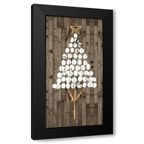 Wooded Whimsy IV Black Modern Wood Framed Art Print by Popp, Grace