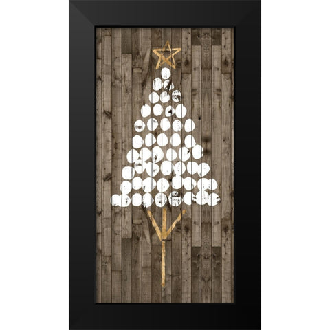 Wooded Whimsy IV Black Modern Wood Framed Art Print by Popp, Grace