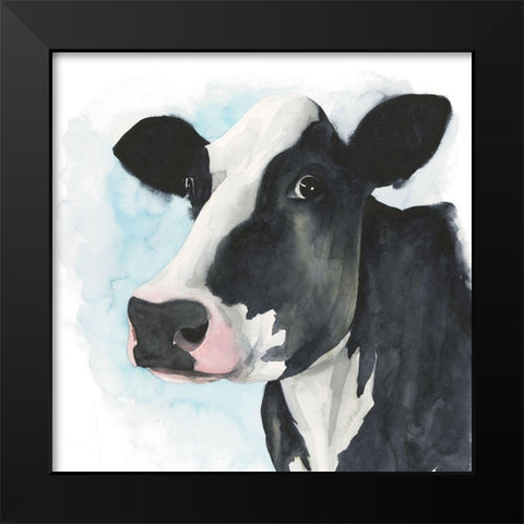 Farmhouse Friend I Black Modern Wood Framed Art Print by Popp, Grace